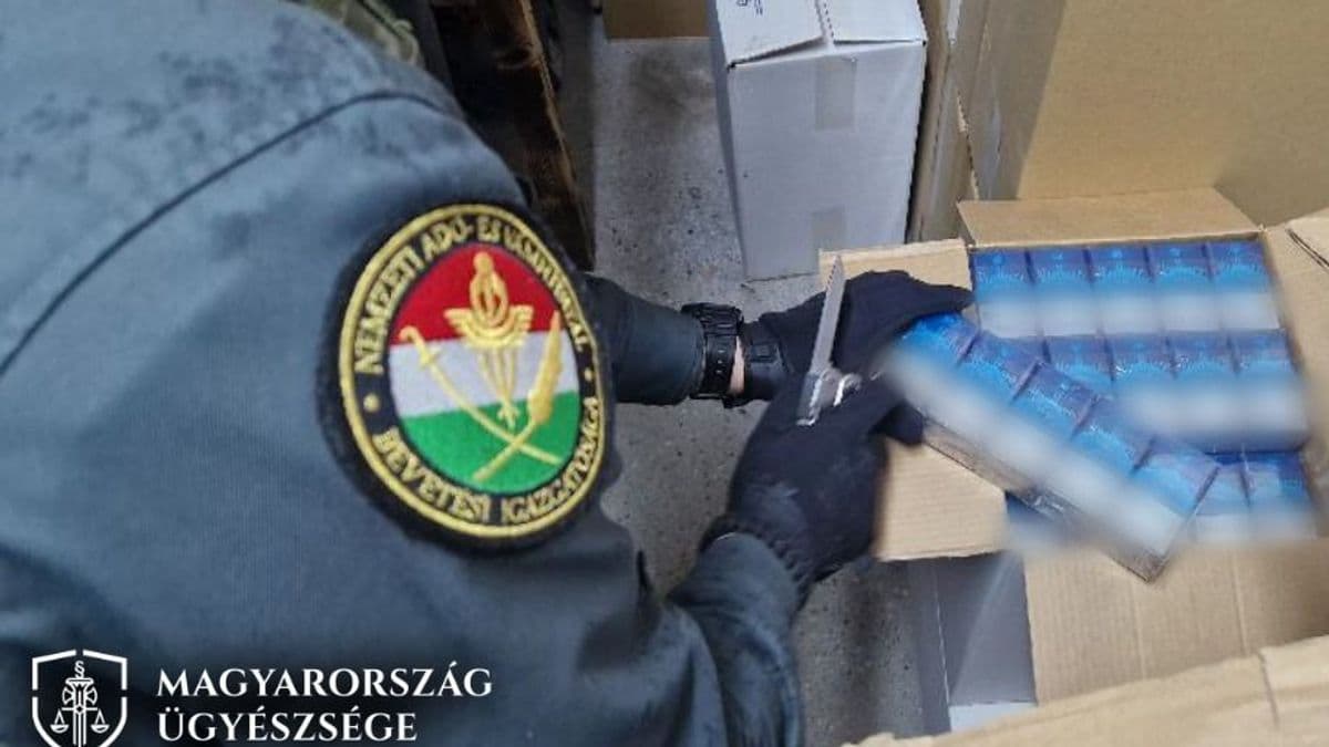 Füstbe ment üzlet - 61 ezer doboz cigivel bukott le a győrszemerei férfi