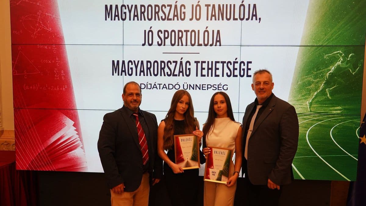 Jól tanulnak, jól sportolnak, Magyarország tehetségei közé tartoznak