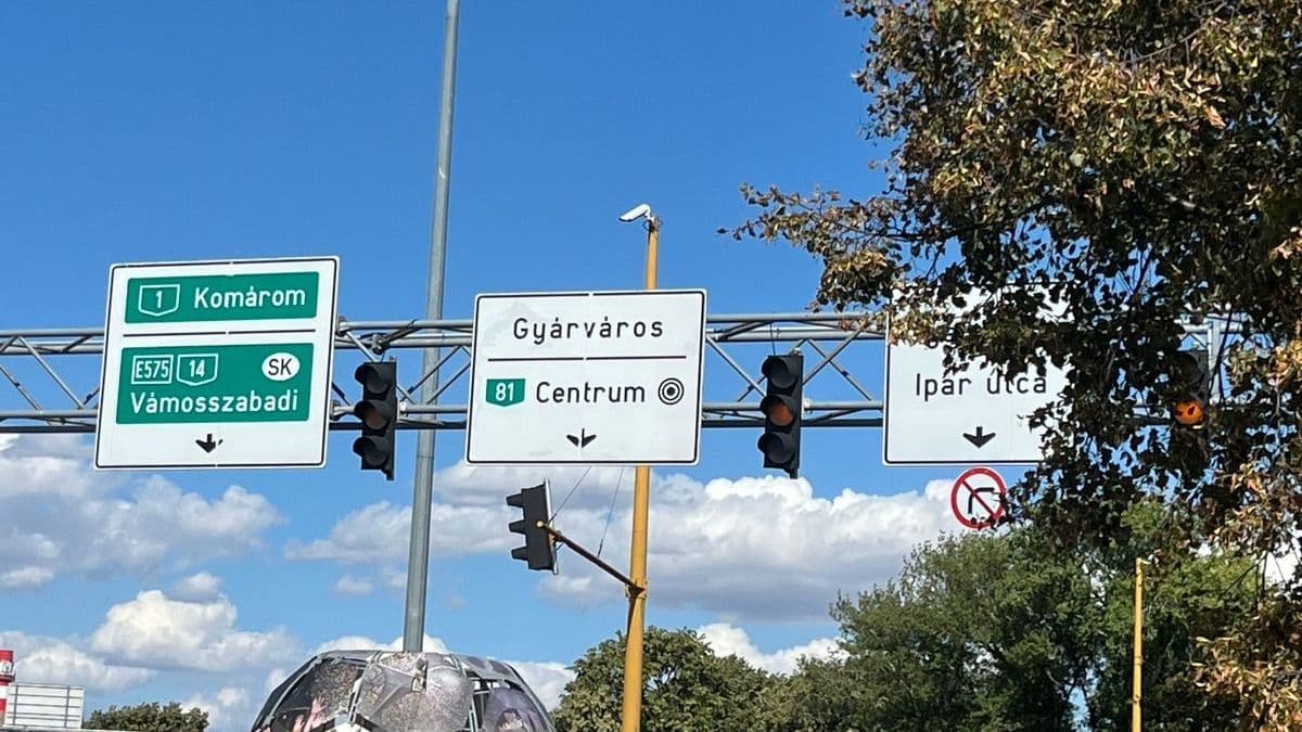 Ezért nem működtek a lámpák a kézilabdás körforgalomban