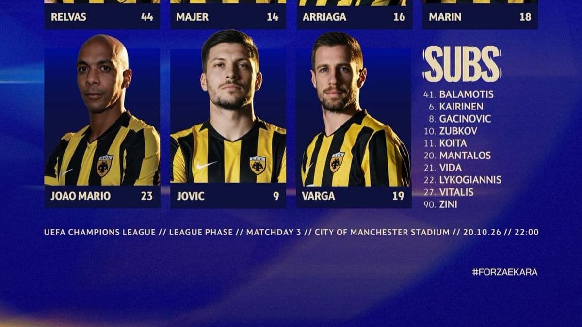 Vajon be tudja venni Varga Barnabás Donnarumma kapuját? - Man City-AEK a BL-ben