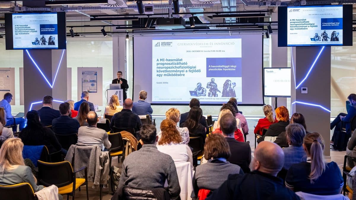 Gyermekvédelem és innováció: tudományterületeken átívelő konferenciát rendeztek a Széchenyi István Egyetemen