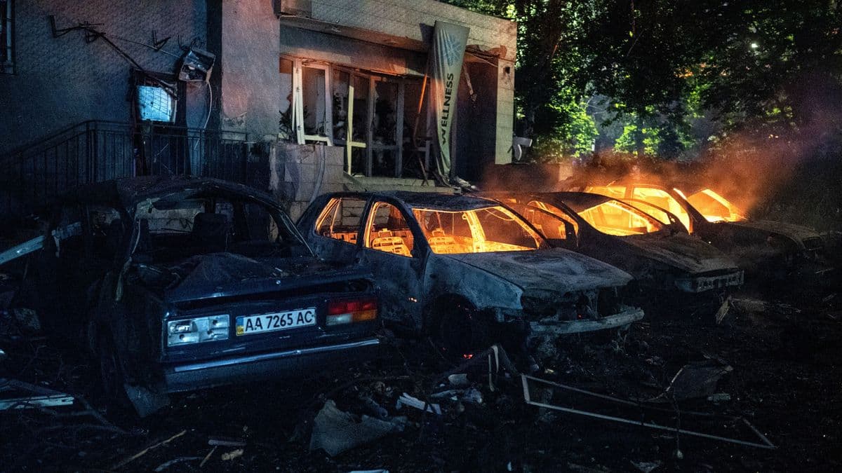 Brutális orosz támadás Kijev ellen