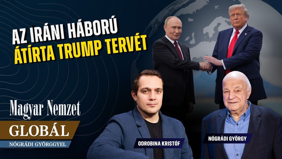 Globál Nógrádi Györggyel – Gyanús a csend az alaszkai csúcs óta: így bukott el a Putyin-Trump alku + videó
