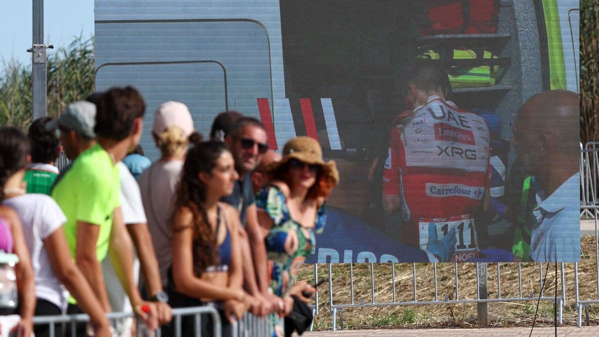 Apró kődarab okozta Pogacar vesztét, feladta a Vueltát az éllovas