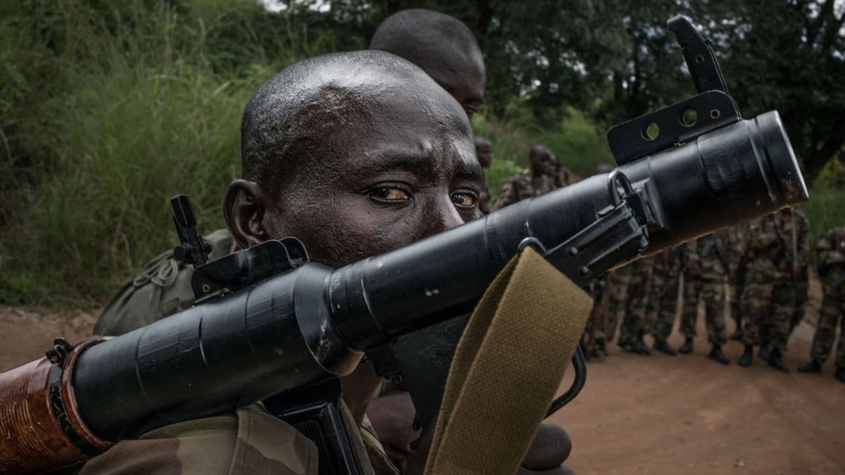 Afrika háborúi gyakorlóterepek Kína számára