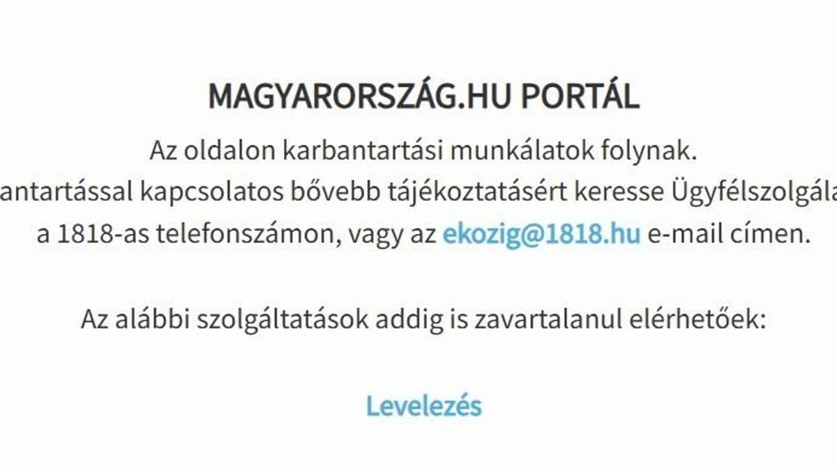 Informatikai kockázat miatt leállítottak több kormányzati oldalt