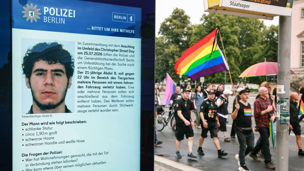 Lelőtték a berlini Pride közelében történt terrortámadás feltételezett elkövetőjét