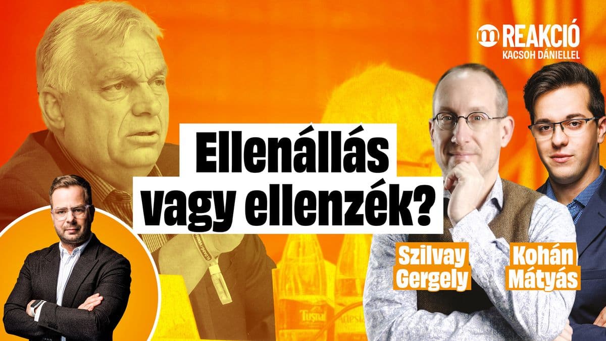 Tusványos után: Tisza-apadás és parlamenti cirkusz – itt a REAKCIÓ Kohánnal és Szilvayval