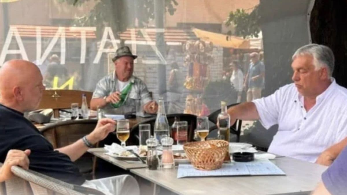 Szerbiai trombitafesztiválon lazít Orbán Viktor
