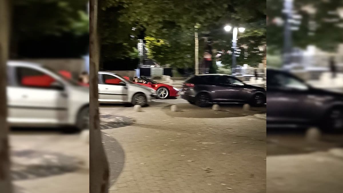 Gyorsulási versenyt játszanak a belvárosban a luxusautókkal, aláírásgyűjtésbe kezdtek a kaposváriak