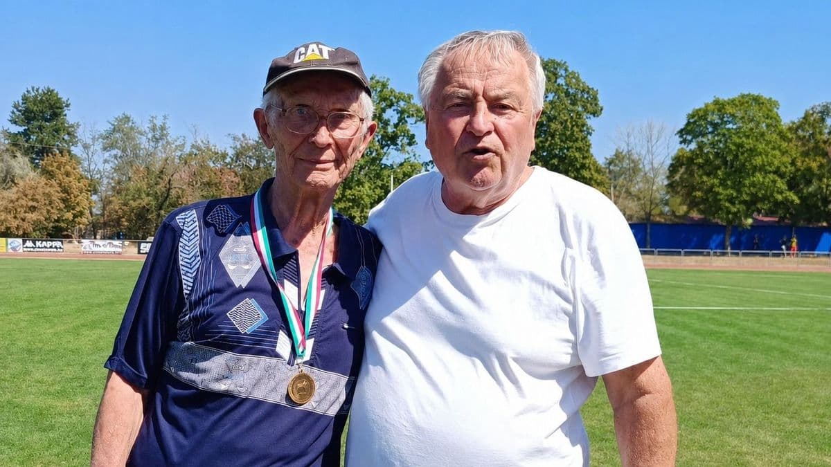 99 évesen, 32 fokos hőségben nyert újabb futóversenyt a balatonszárszói matematika professzor