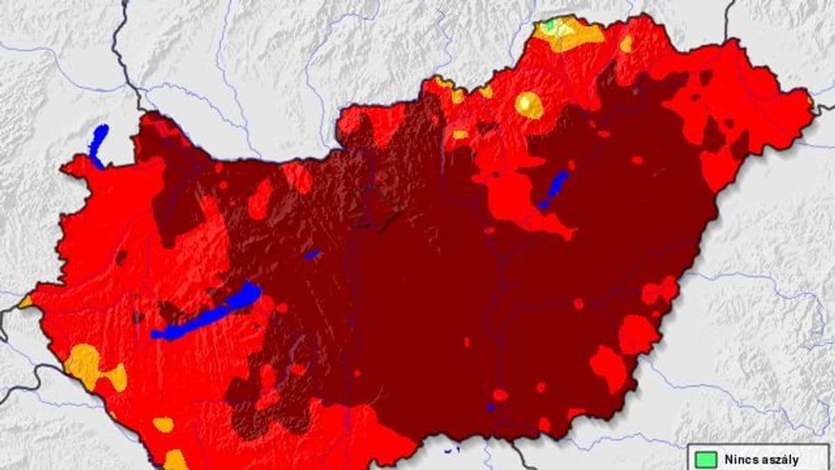 Riasztást adtak ki: jön az idei nyár ötödik hőhulláma - Még mindig nincs vége a pokoli hőségnek