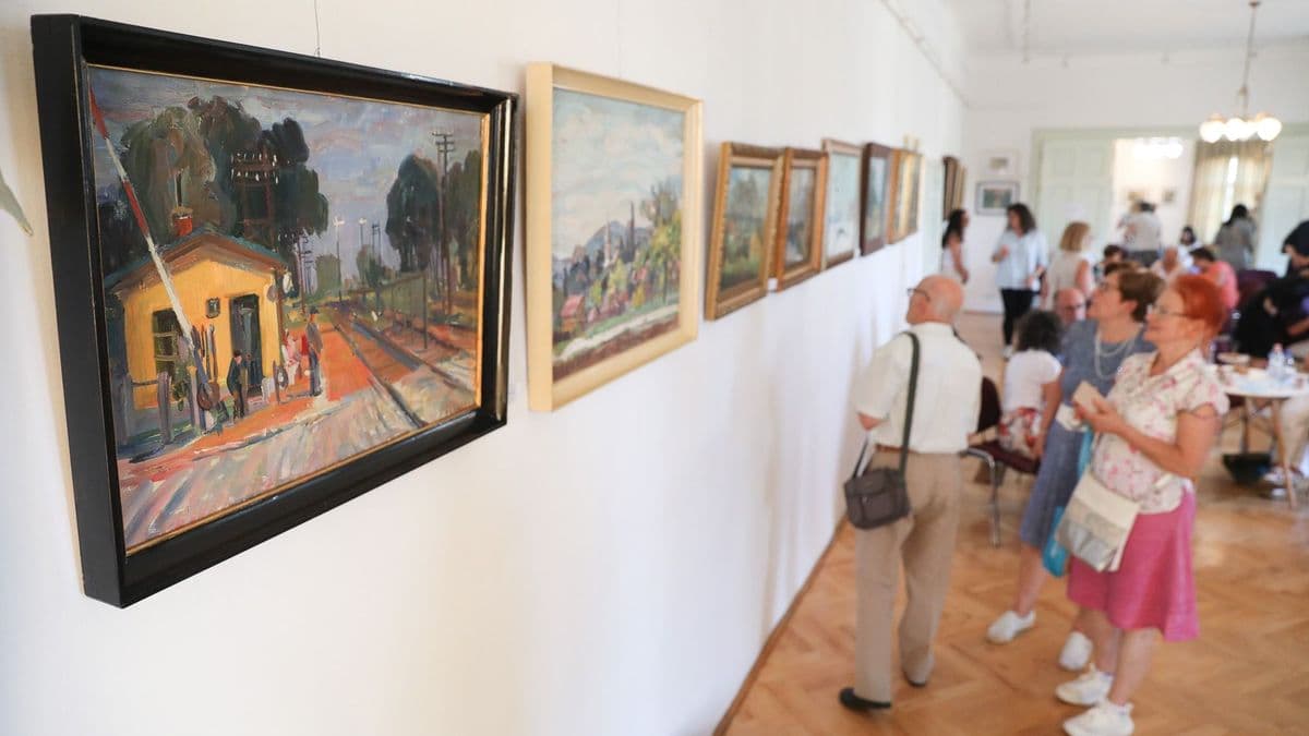 A képek szívóhatása - Nagykőrös, a vasi képzőművészet fellegvára a zarkaházi kastélyban