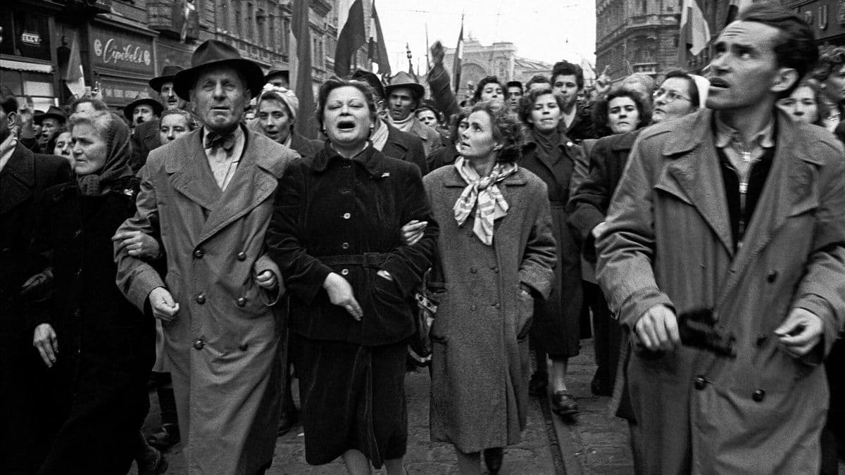 Sajtóképeken az 1956-os magyar forradalom - Drámai felvételek az ausztriai fotóstól