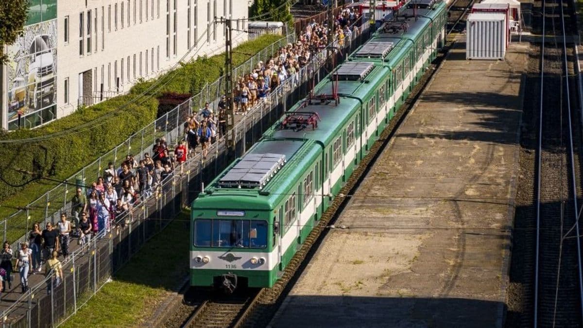 Több kocsival és sűrített HÉV-menetrenddel készül a MÁV a Szigetre érkezők rohamára