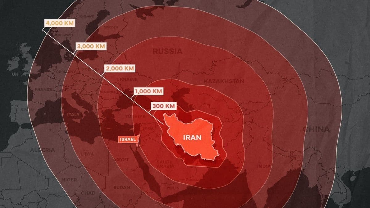 Magyarország is célpont lehet, ha Irán beváltja fenyegetését: ez a térkép mutatja meg, mekkora veszélyben vagyunk valójában