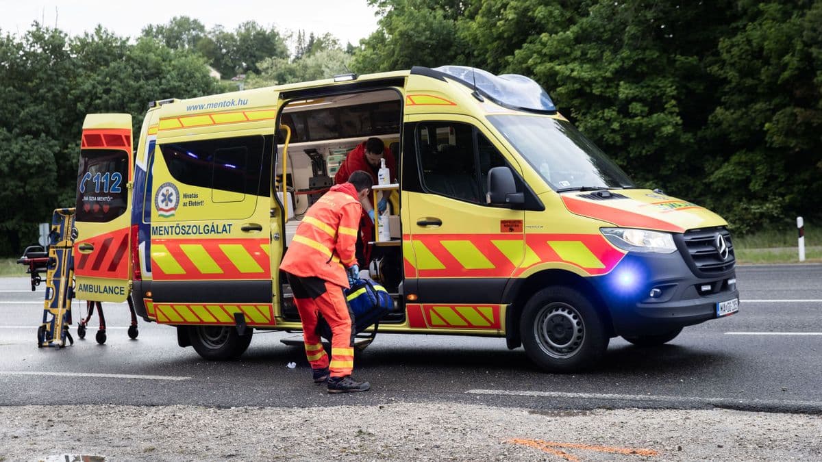 Három autó ütközött az M7-esen, hatalmas torlódás alakult ki