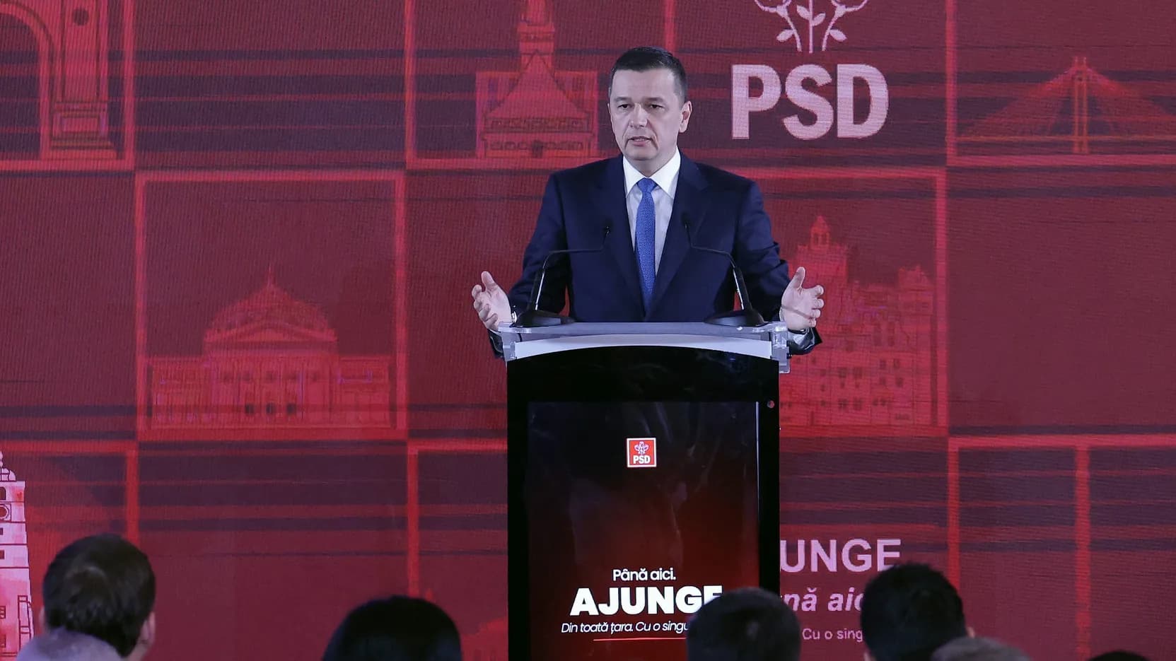 Parlamenti válságbizottság megalakítását javasolta Romániában az ellenzéki Szociáldemokrata Párt