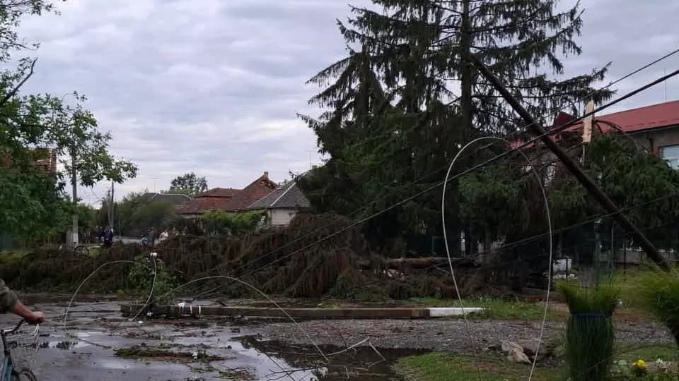 Pusztító vihar tarolta le Kárpátalját
