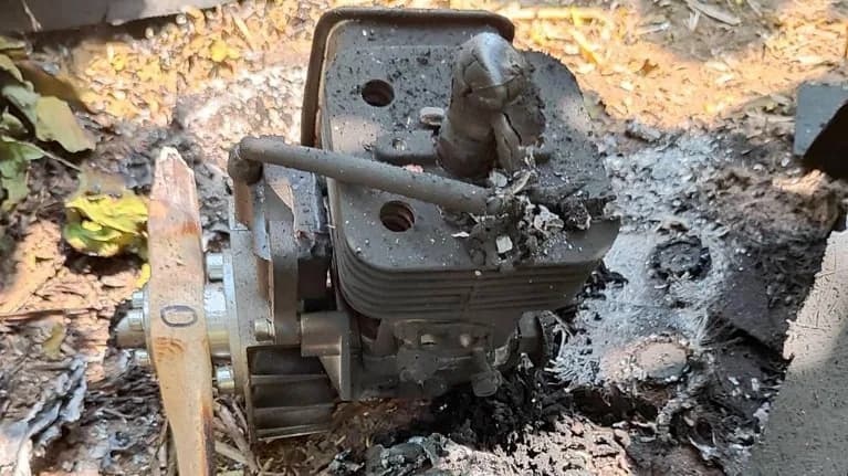 Partra sodort drón roncsait robbantották fel egy romániai üdülőtelepen