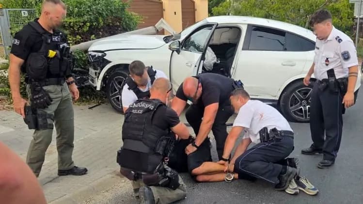 Rendőrök is megsérültek Veszprém vármegyében egy autós üldözésben