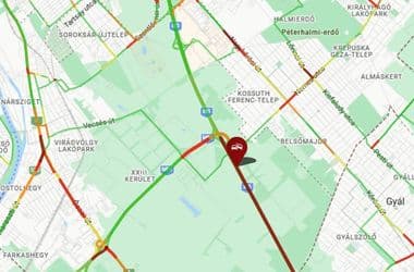 Súlyos baleset az M5-ösön, megállították a forgalmat
