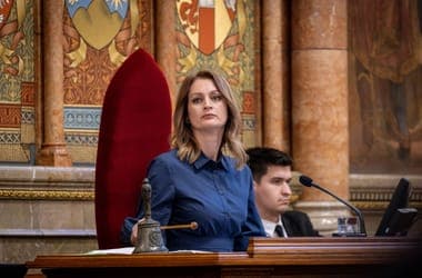 A Fidesz szerint Forsthoffer Ágnes a Sándor-palota illegális lakásfoglalója