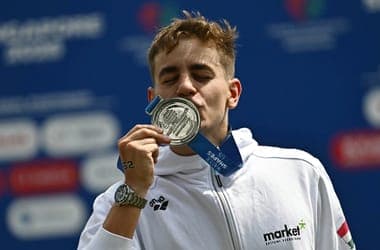 Betlehem Dávid Európa-bajnoki ezüstérmet nyert 10 kilométeres nyíltvízi úszásban