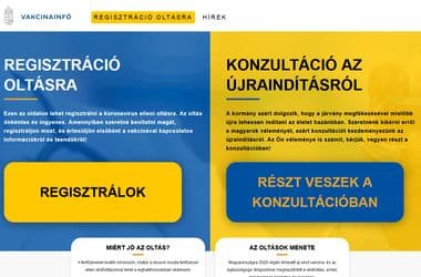 Jogellenesen spammelte propagandával az Orbán-kormány az oltásregisztrációs oldalra regisztráltakat