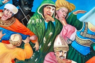 drMáriás megfestette, hogyan rettegnek a bűnösök a Tisztítótűz művelettől