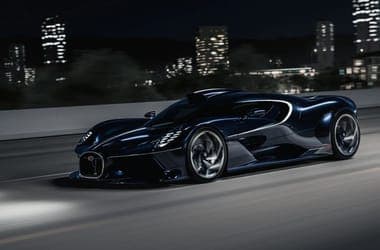 Közutakra szabadított benzinpusztító szörnyeteg az 1600 lovas legújabb Bugatti
