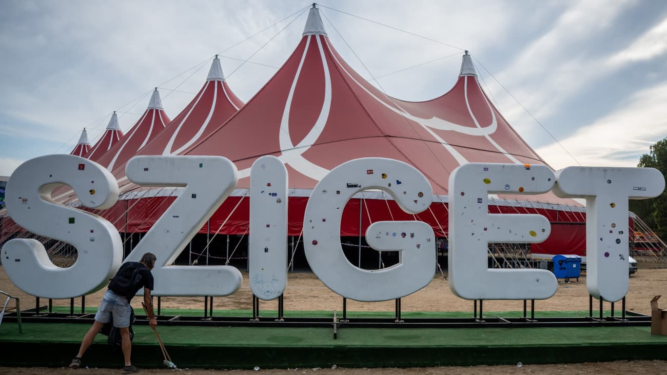 Lezárták a Hajógyárit, már zajlanak a Sziget Fesztivál előkészületei