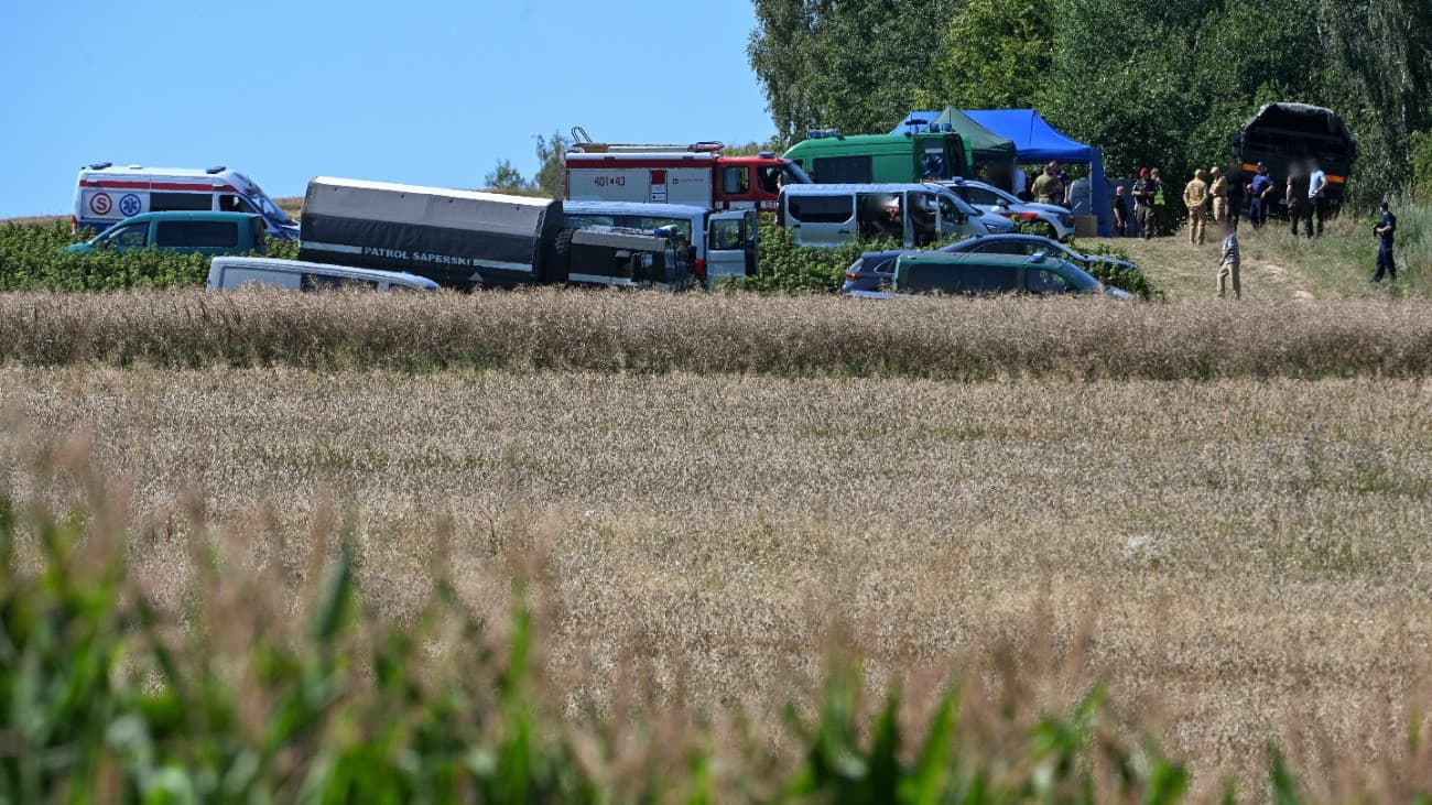 Tusk: egy orosz H-101 rakéta csapódhatott be lengyel területen – képek