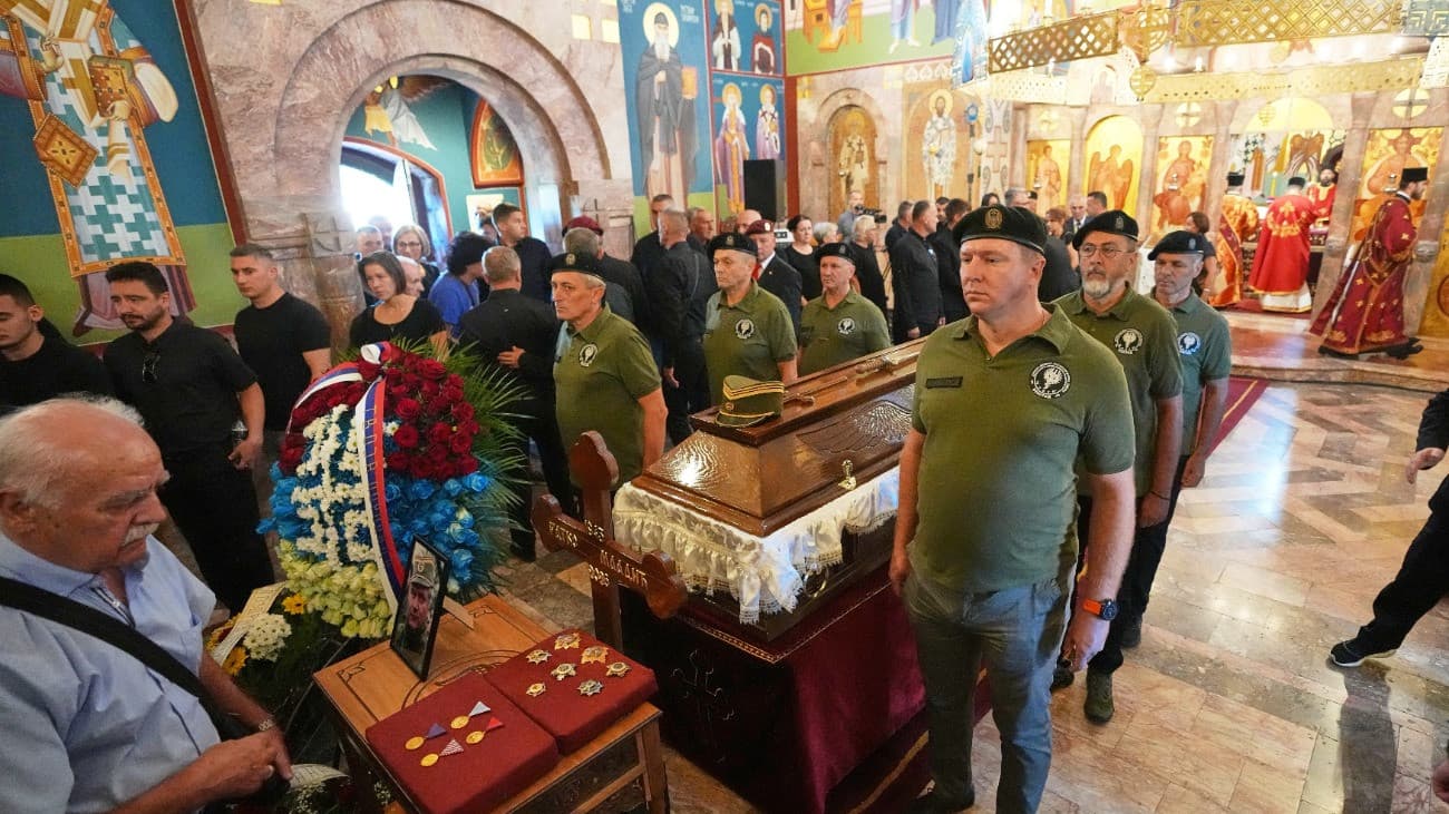 Eltemették Ratko Mladicot