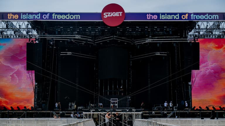 Benéztünk a Sziget Fesztivál kulisszái mögé, még mindig nagy a sürgés-forgás