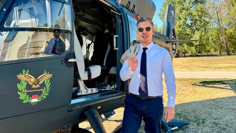 Magyar Péter helikopteres videóval vágott vissza a bírálóinak, kijelentette, nem urizálásból repked