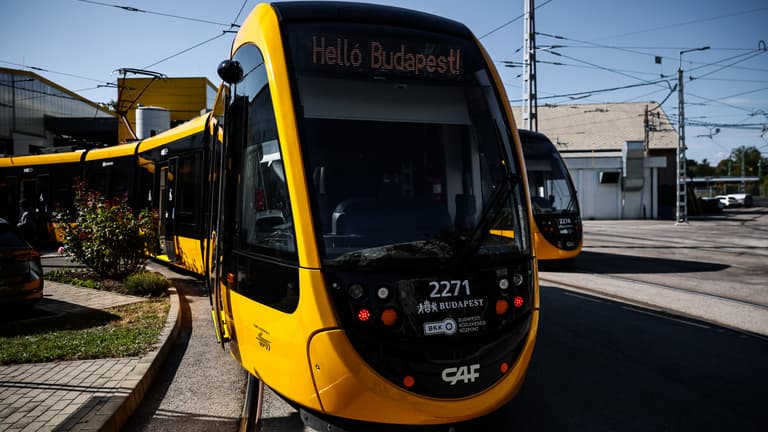 43 milliárd forintnyi uniós forrásból érkezik 45 új CAF-villamos Budapestre