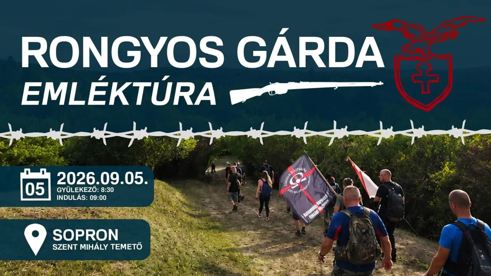 A Rongyos Gárda hőseinek nyomába lépnek a túrázók szeptember 5-én