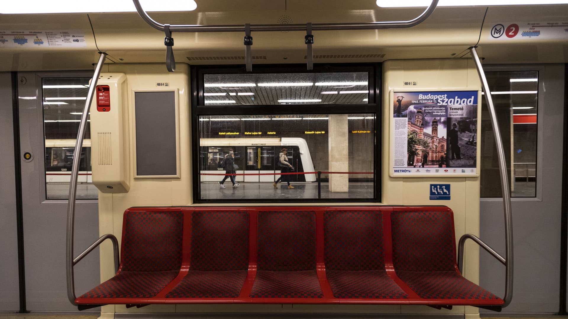 Vaddisznó ólálkodott fényes nappal Budapest belvárosában, betévedt a metró utasaihoz is: videón az elképesztő jelenet