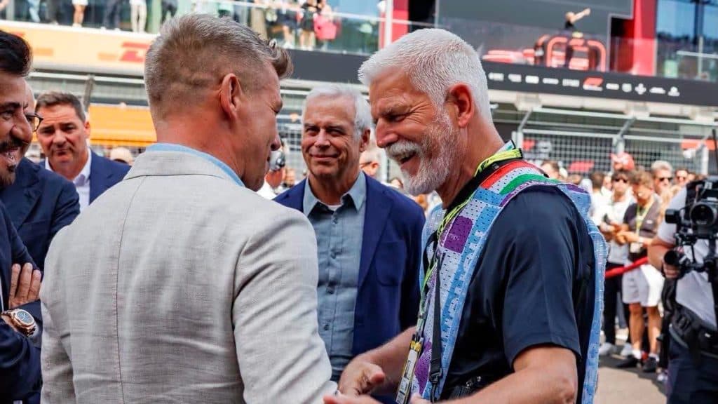 Magyar Péter összefutott egy köztársasági elnökkel a Hungaroringen
