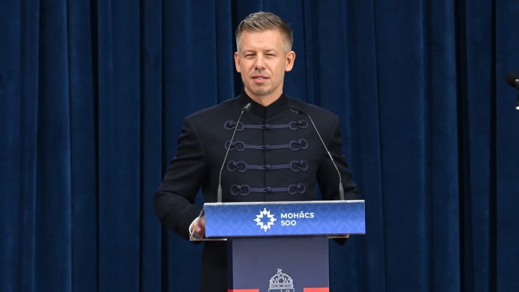 Magyar Péter Mohácson: Egy kis nemzetnek nincs olyan luxusa, hogy önmagát gyengítse