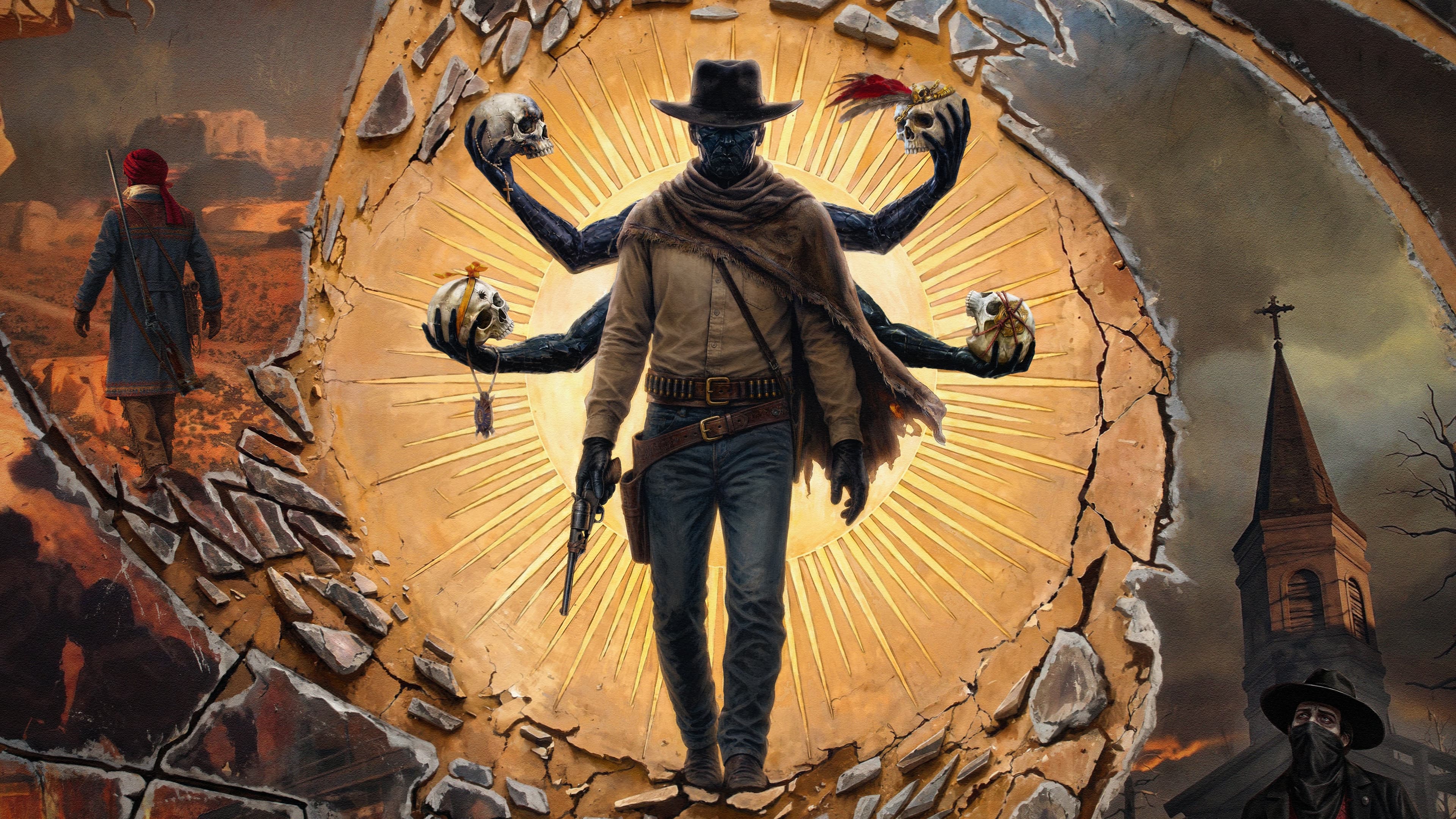 Pokol a vadnyugaton: Kiadós játékmenet-videón nézhetjük meg a westernvilágban játszódó „soulslike FPS-t,” a Guns of Eschatont