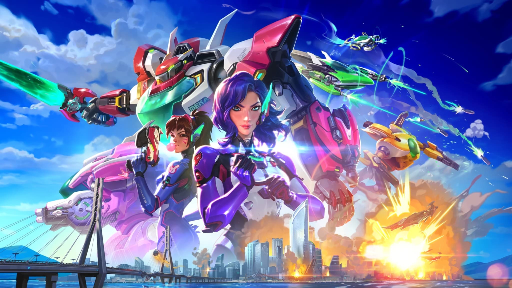 Overwatch: Szívesen megnéznénk egy teljes értékű animációs filmet az új hős, D.Mon ütős bemutatkozó videójából