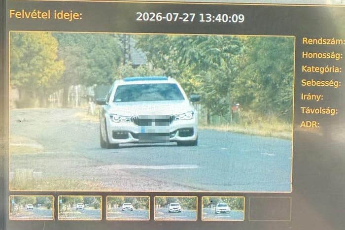 A rendőrök is csak pislogtak, mennyivel tépett a 18 éves sofőr Újszászon