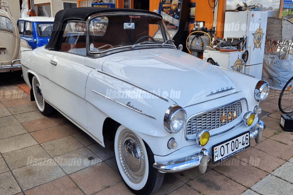 Patika állapotú, 66 éves Škoda került eladósorba
