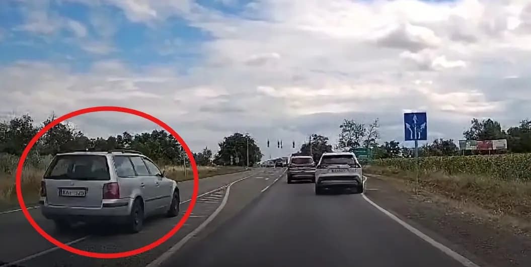 Így lesz a siettségből komoly bírság! Felháborító videót posztolt a rendőrség!