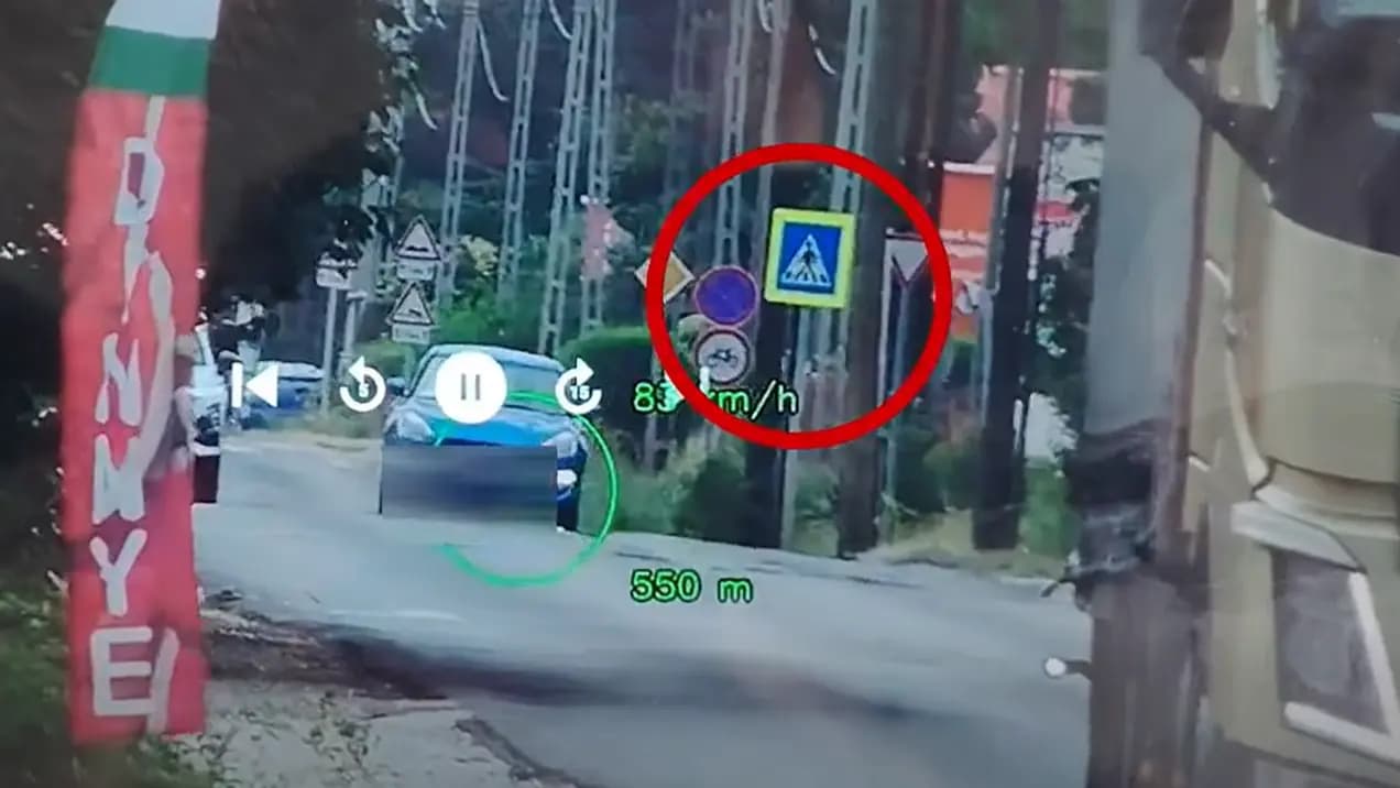 Gyorshajtás közben előzött a zebrán: mutatjuk, hogy mennyit kell fizetnie!