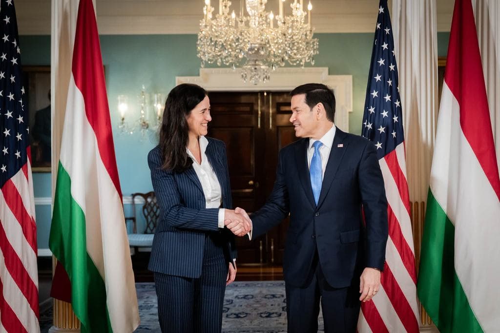 Megtörtént a nagy külügyi találkozó: Marco Rubio fogadta Orbán Anitát