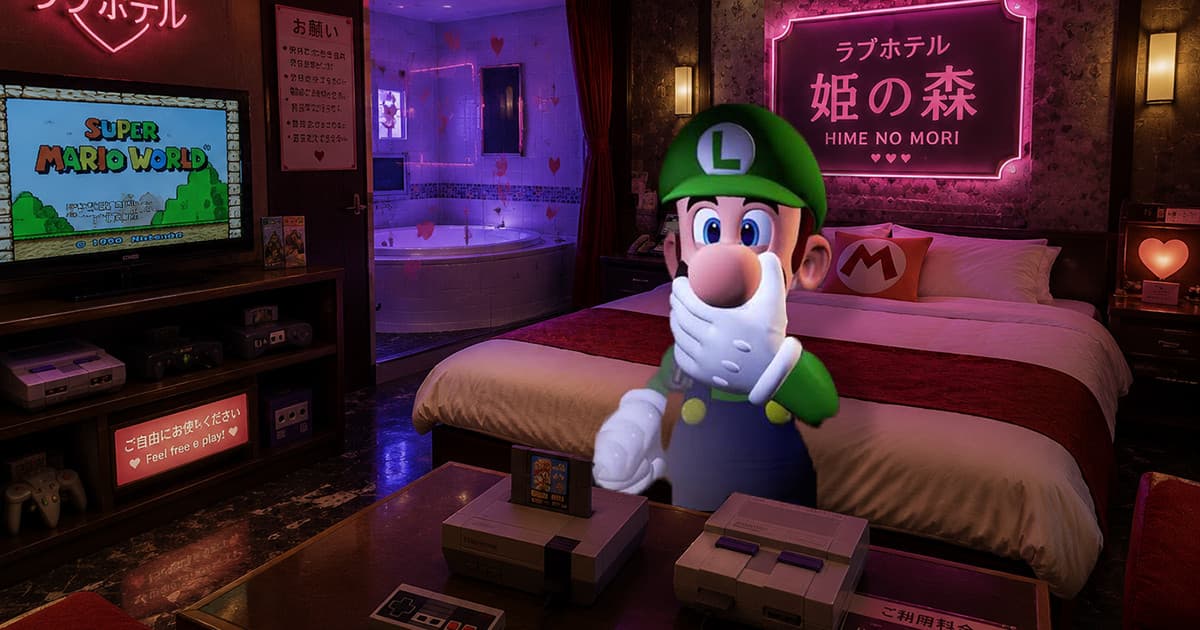 Legendákba illő retro Nintendo lerakatot találtak egy japán bordélyházban