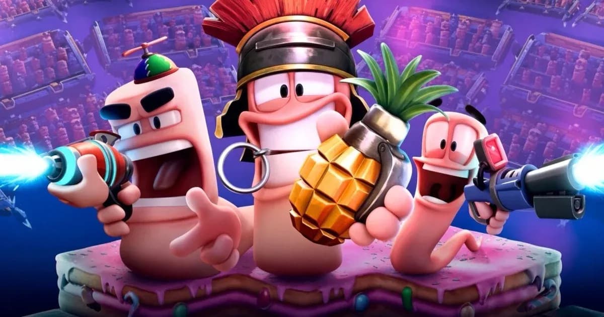 A Worms: Galactic Tactics roguelite csavart ad a kukacháborúnak